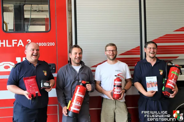 Feuerlöscher Überprüfungsaktion 2022