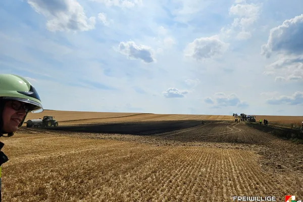 Vegetationsbrand bei Herzogbirbaum