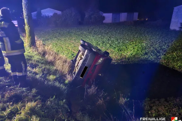 Kleintransporterbergung bei Lachsfeld