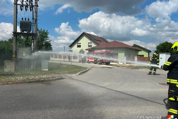 B2 Trafobrand in Simonsfeld